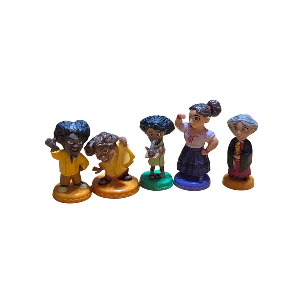 Disney Jakks Encanto Lot of 5 Mini Figures 2" Cake Toppers ~ Bruno Antonio Alma